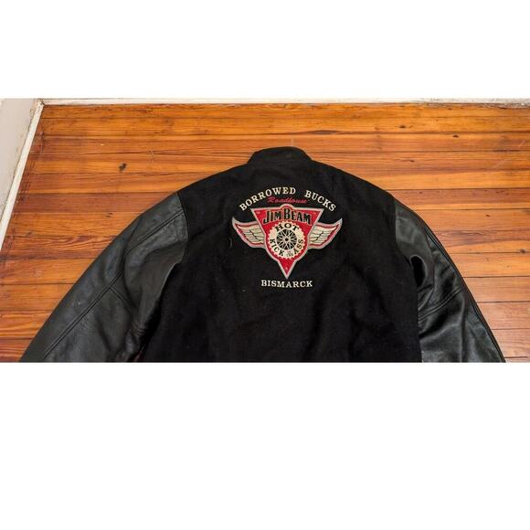 Jim Beam Y2K The Game Mens 2XL Varsity Jacket - Picture 3 of 10